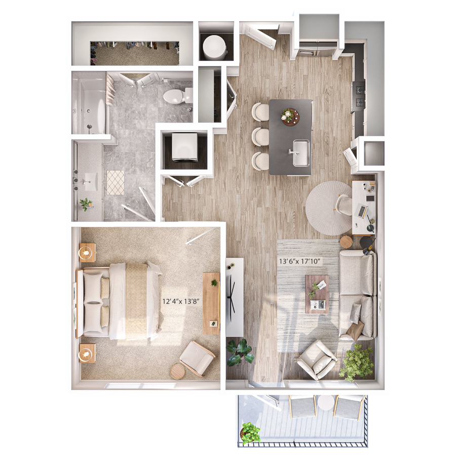 A1 floorplan layout