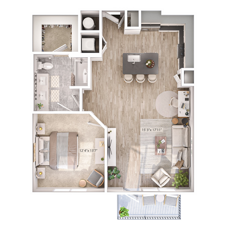 A2 floorplan layout