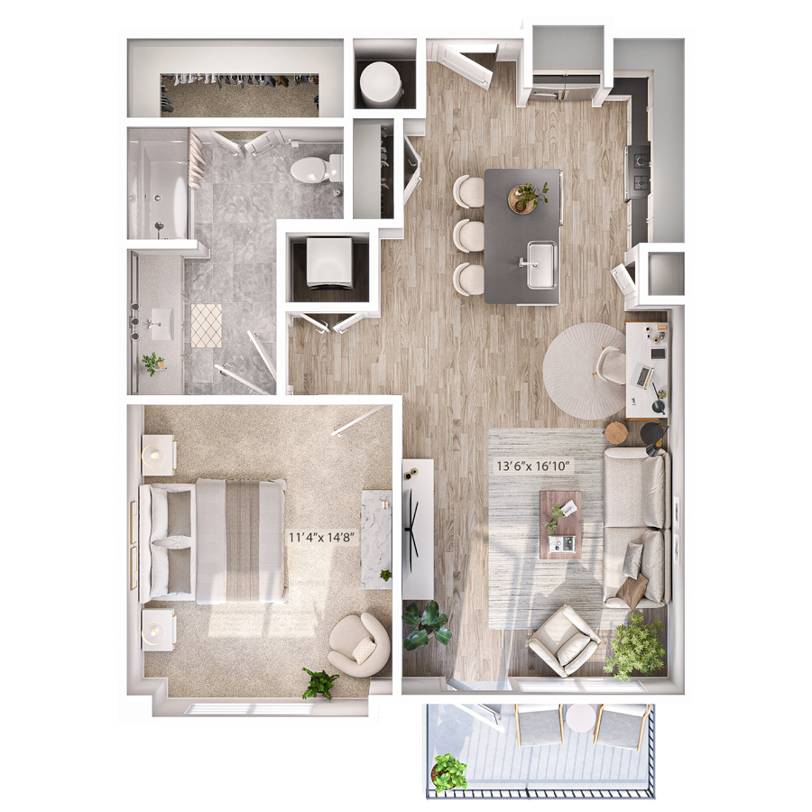 A1A floorplan layout
