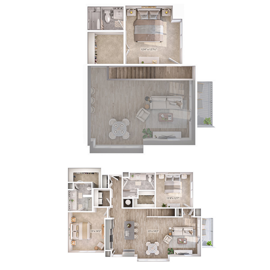 C1 floorplan layout