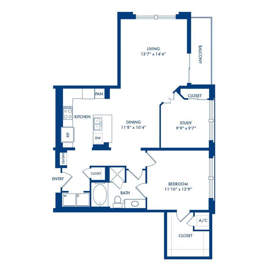 D floorplan layout