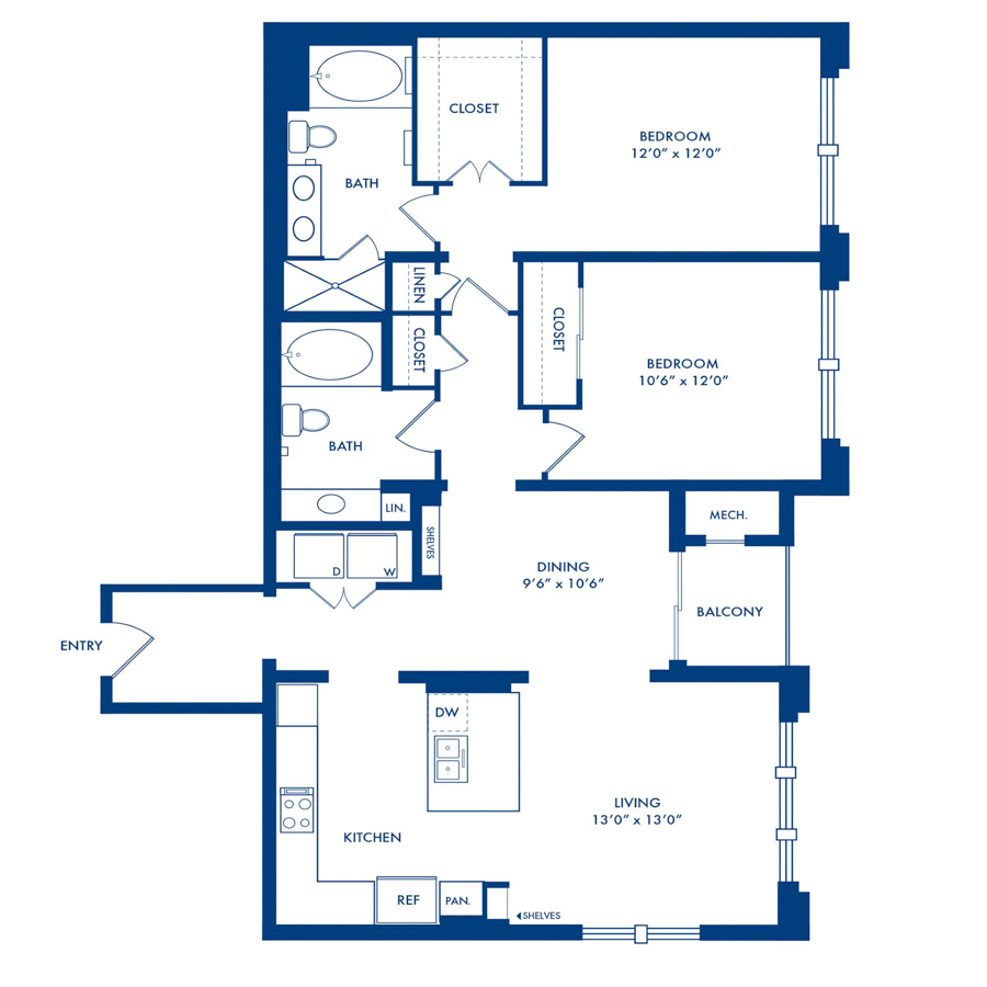 G floorplan layout