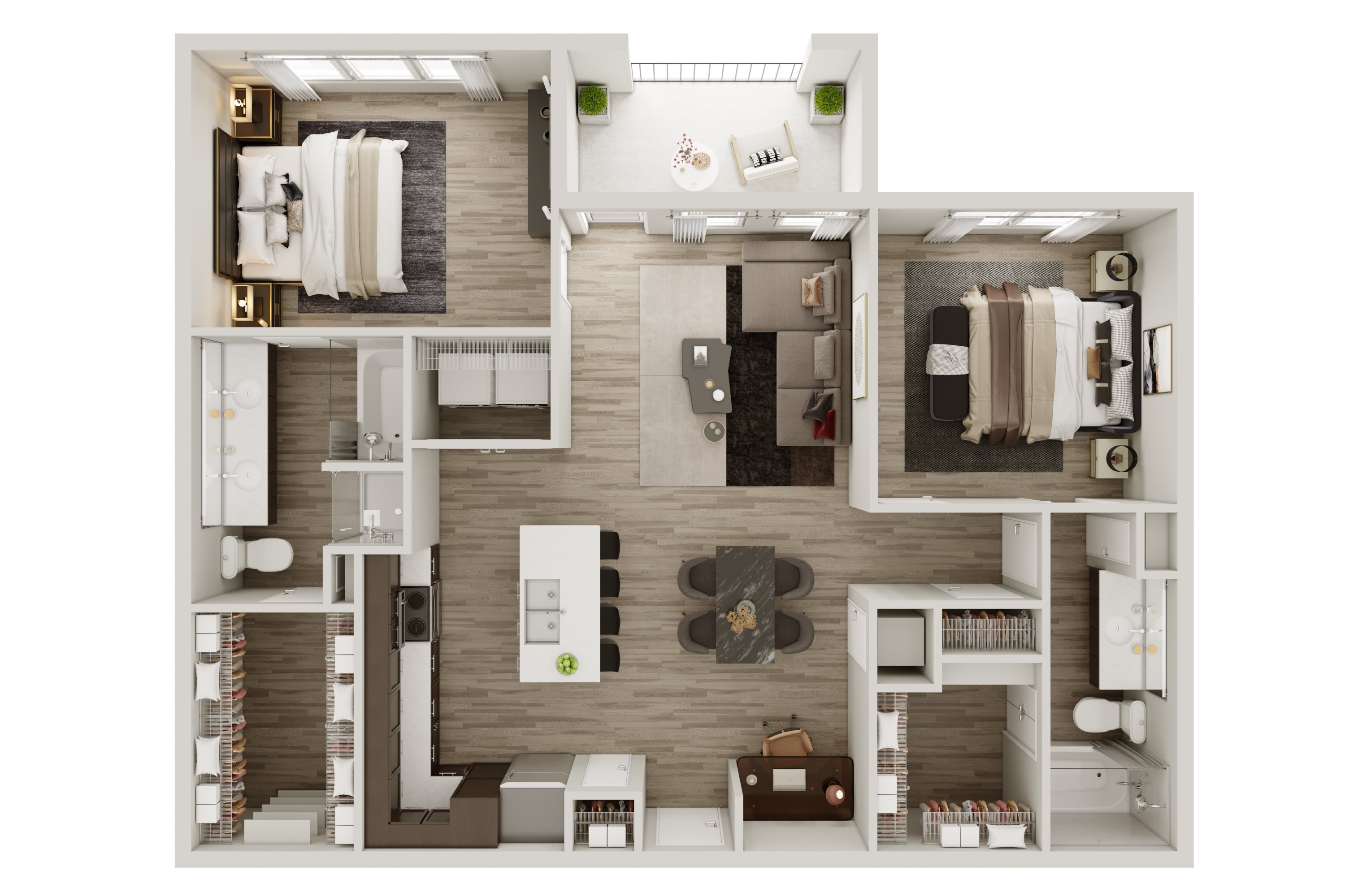 B4 floorplan layout