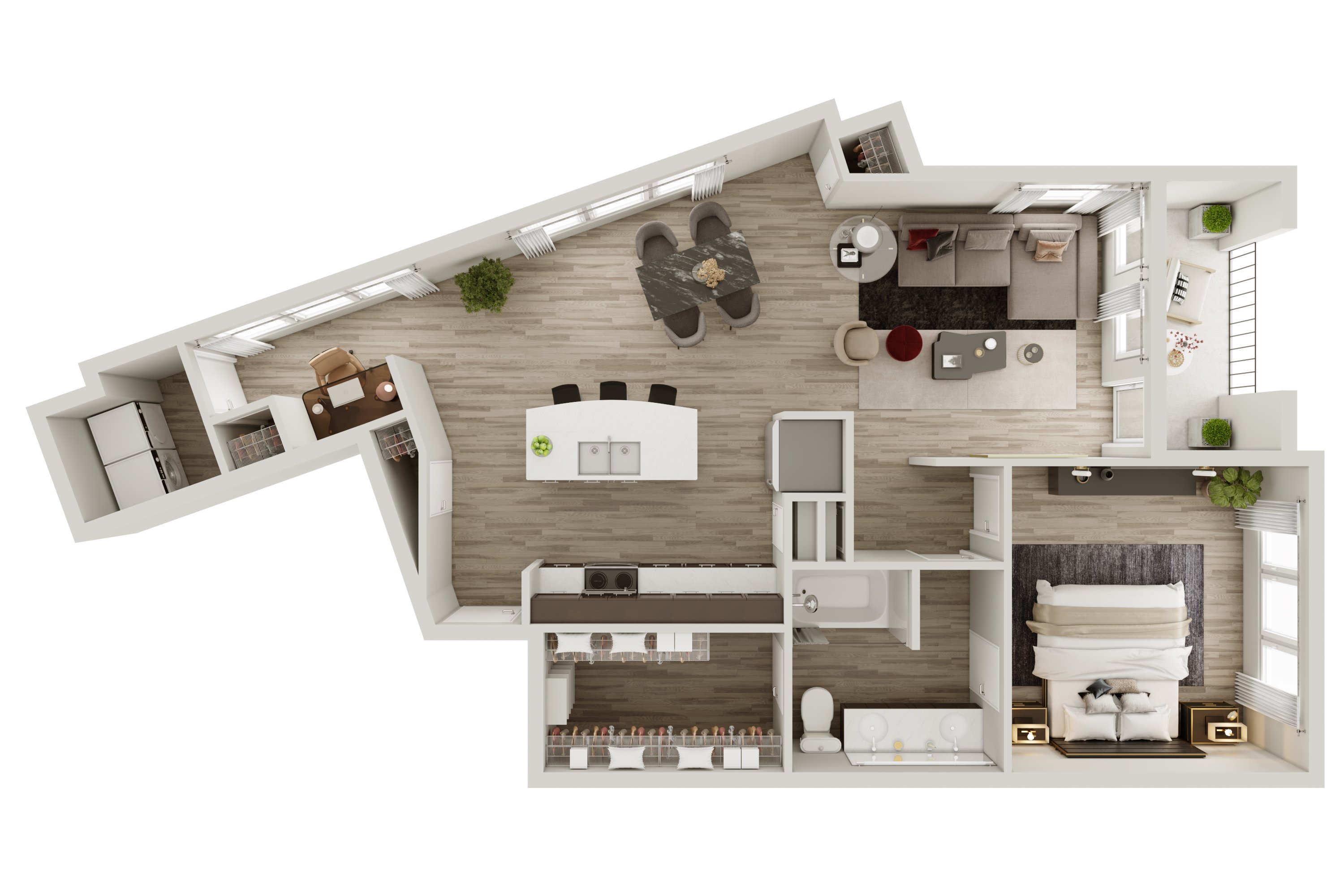 A8 floorplan layout