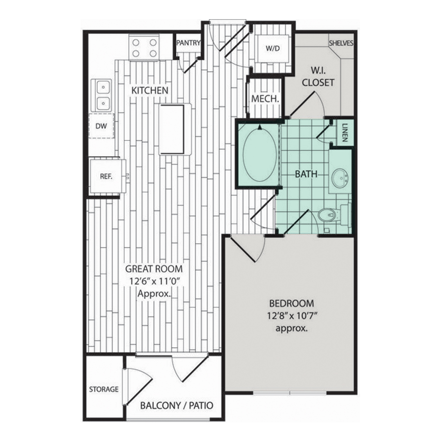 A1 floorplan layout