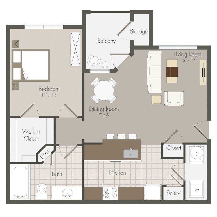 A1 floorplan layout