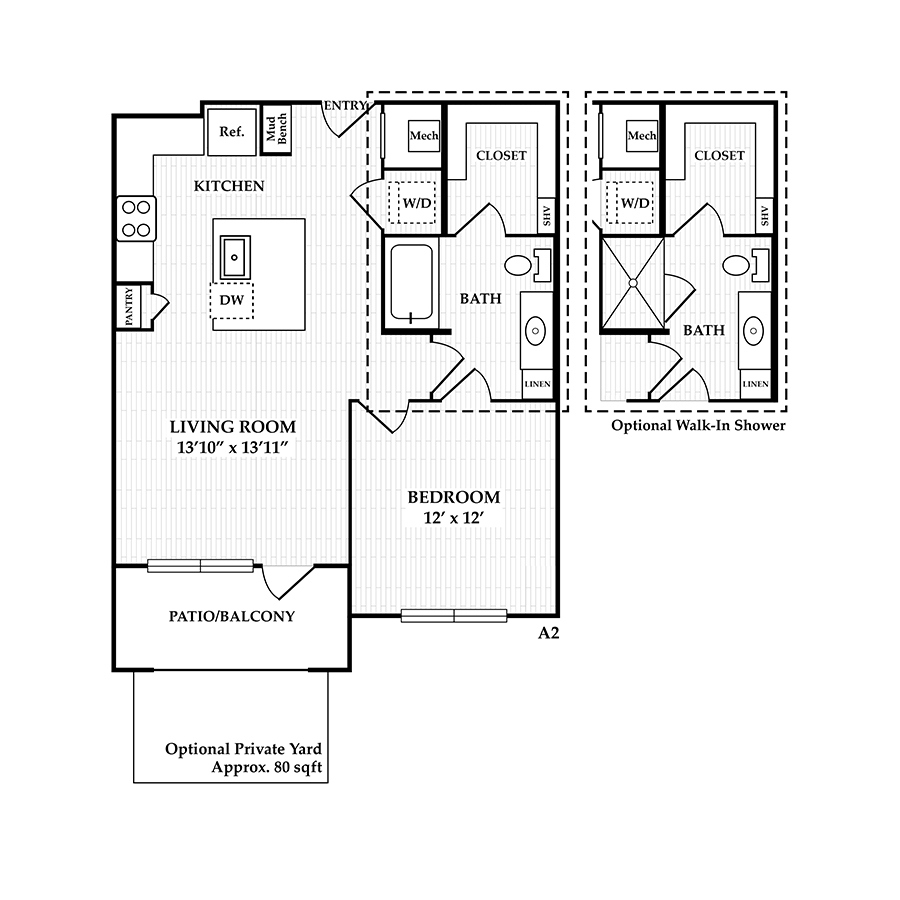 A2 floorplan layout