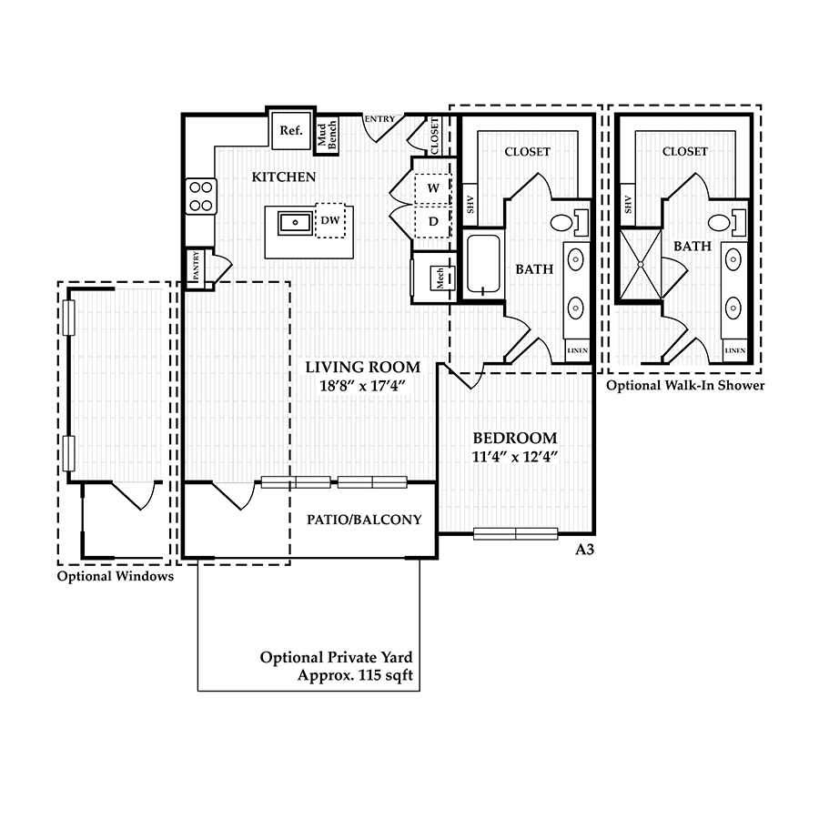 A3 floorplan layout