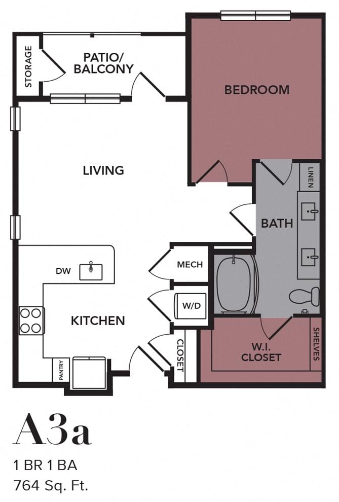 A3a floorplan layout