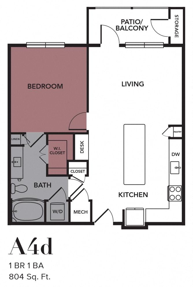 A4d floorplan layout