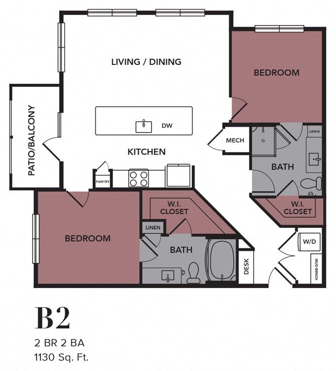 B2 floorplan layout
