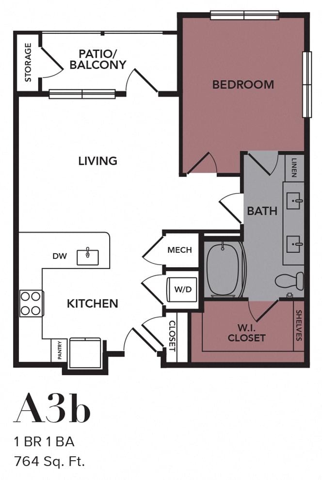 A3b floorplan layout