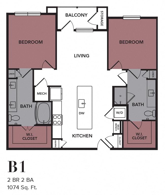 B1 floorplan layout