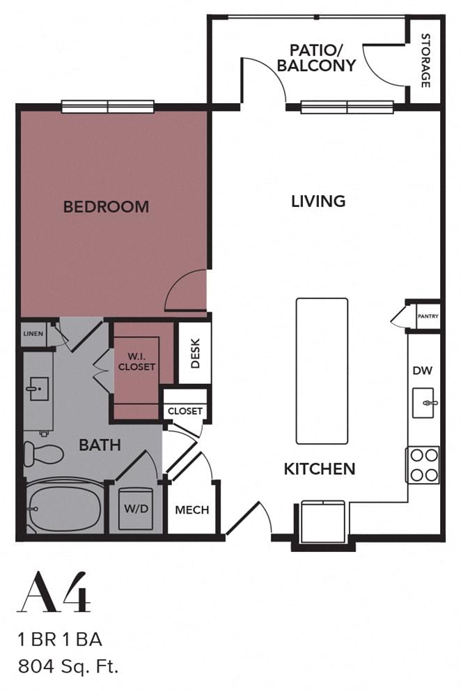 A4 floorplan layout
