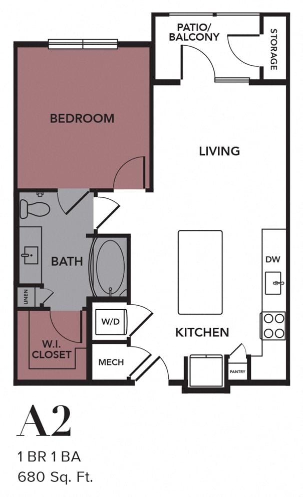 A2 floorplan layout