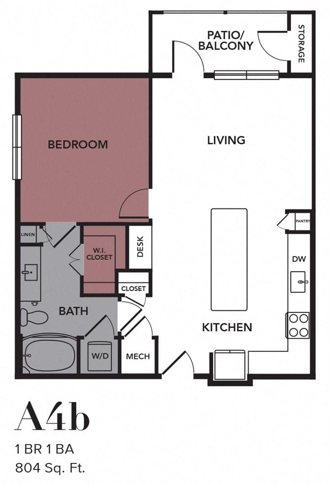 A4b floorplan layout