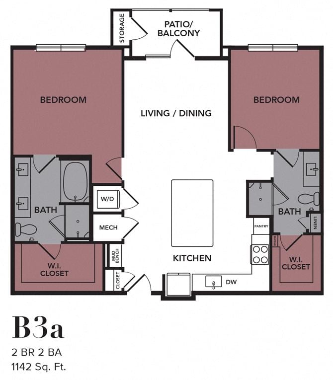 B3a floorplan layout