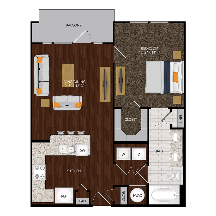 A2 floorplan layout