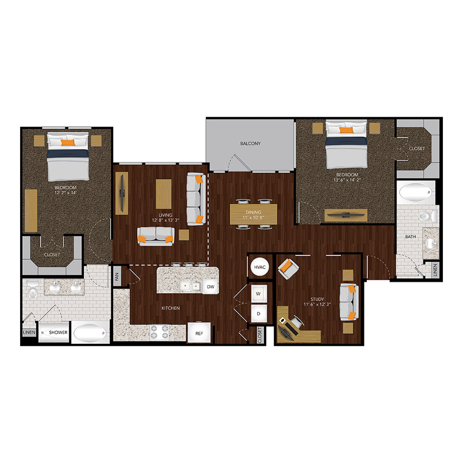 B4 floorplan layout
