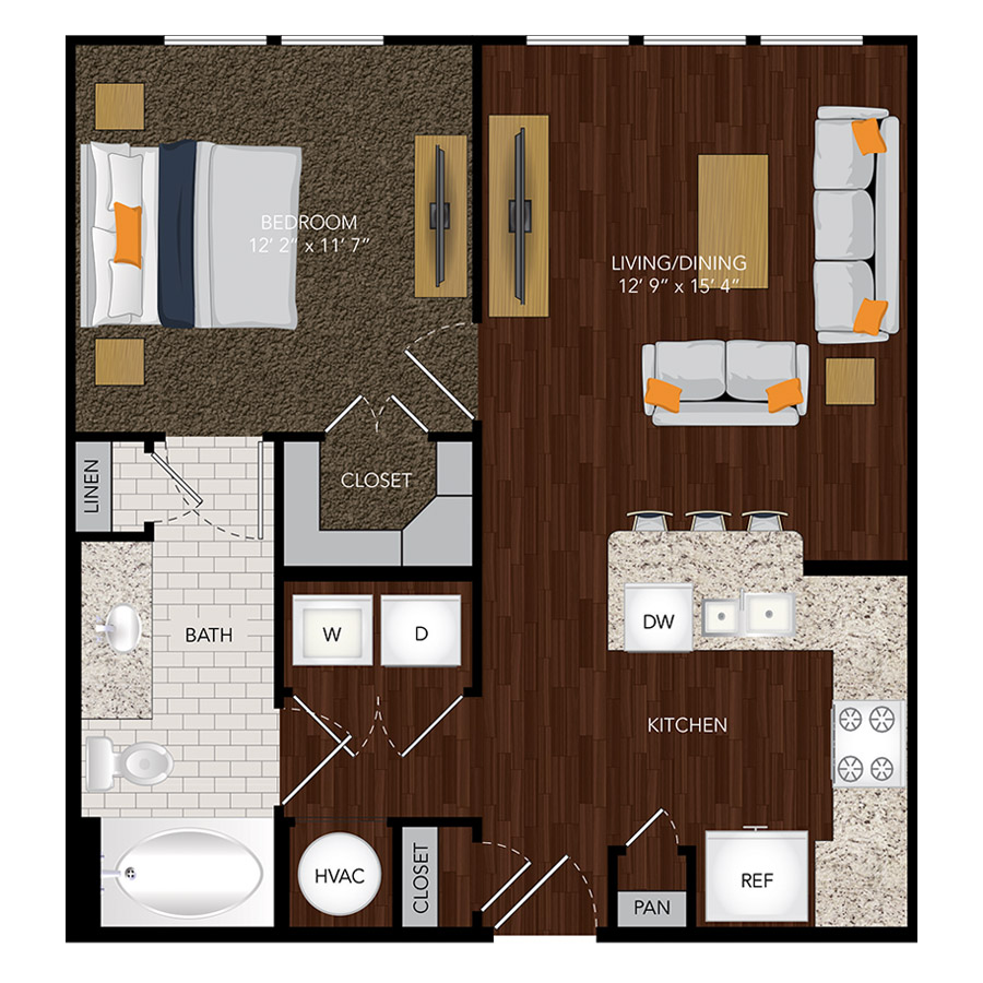 A1 floorplan layout