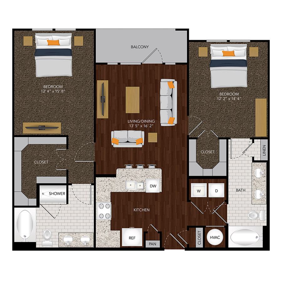 B1 floorplan layout
