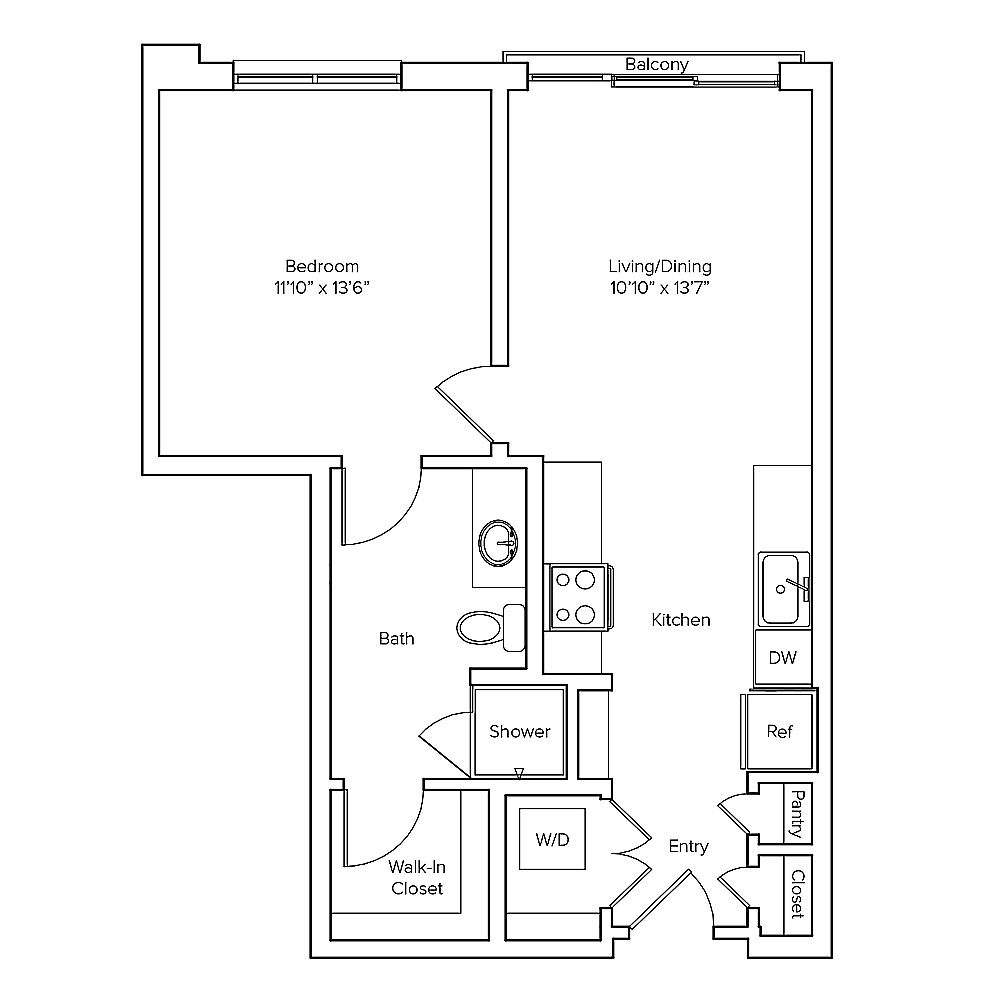 Gramercy floorplan layout
