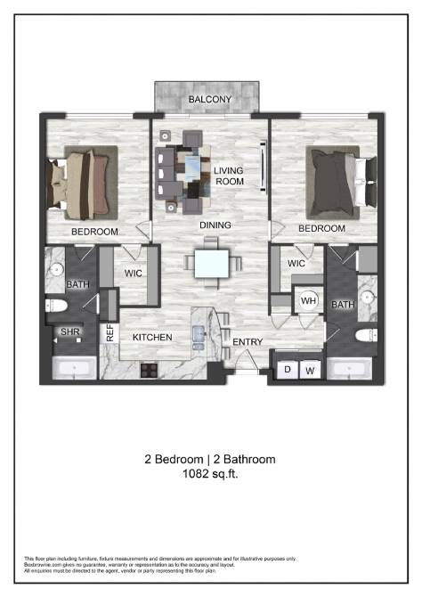 B2 floorplan layout