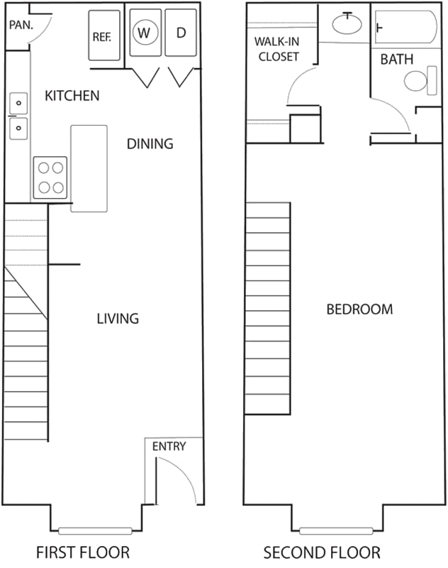 Cypress 1x1 TH-A2 floorplan layout