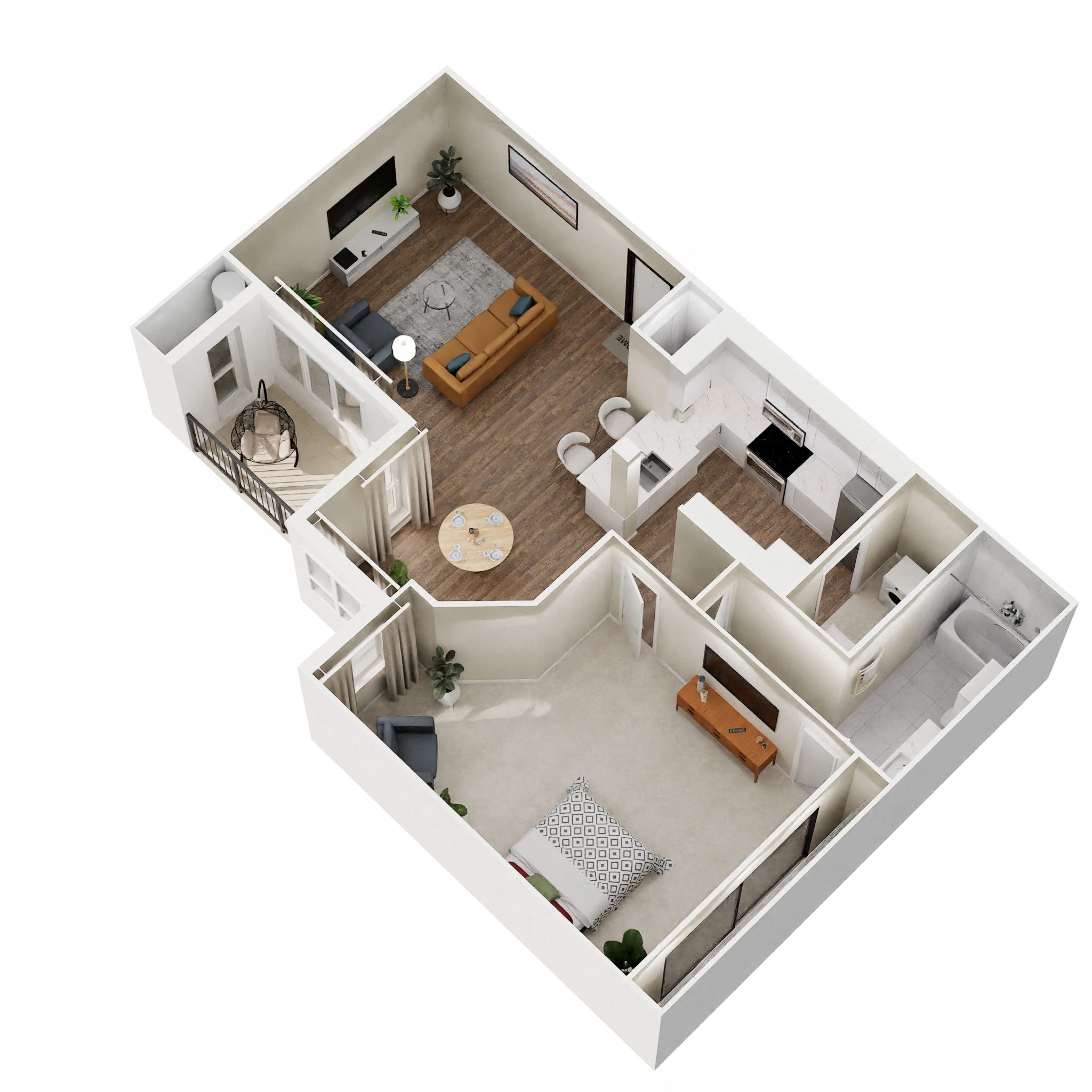 A2 - Renovated floorplan layout