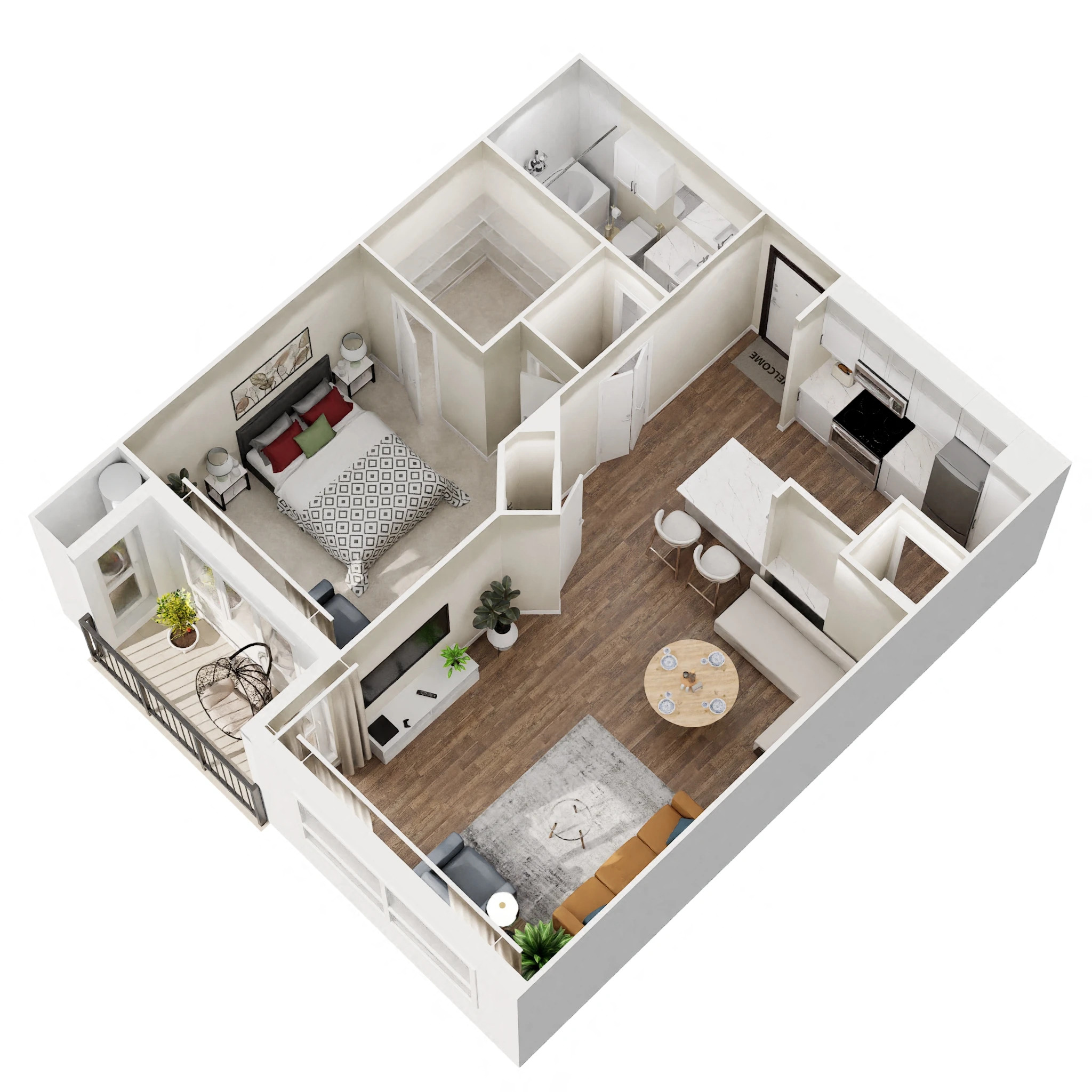 B2 - Renovated floorplan layout