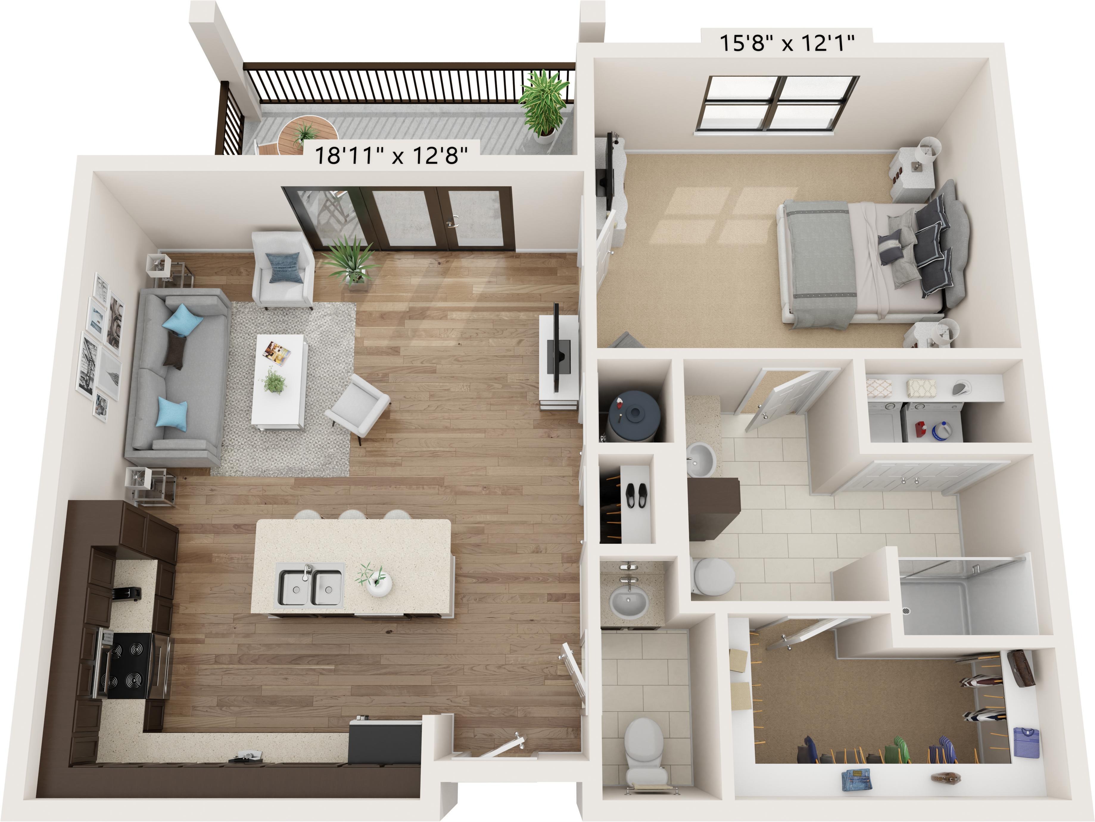 A4-V2 floorplan layout