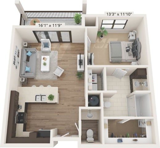 A2 floorplan layout