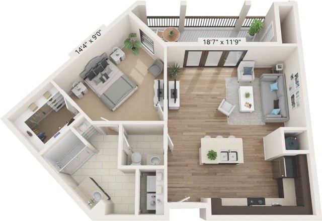 A3 floorplan layout