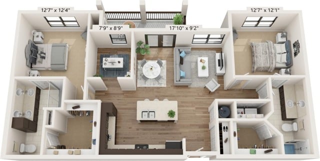 B4 floorplan layout