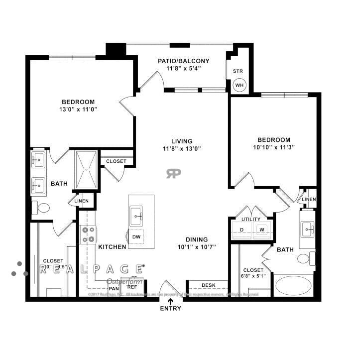 B1 floorplan layout