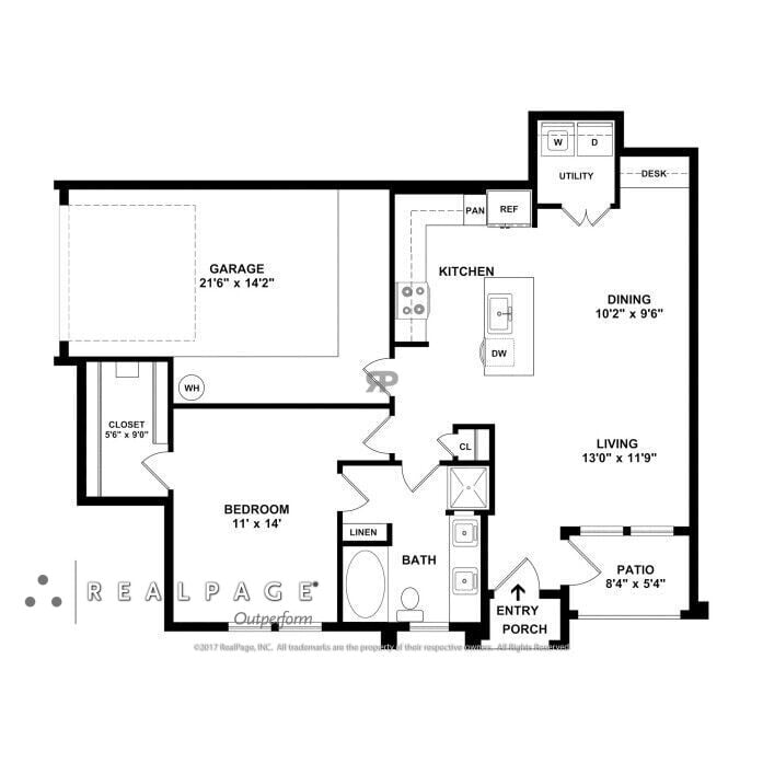 A9 Cottage floorplan layout