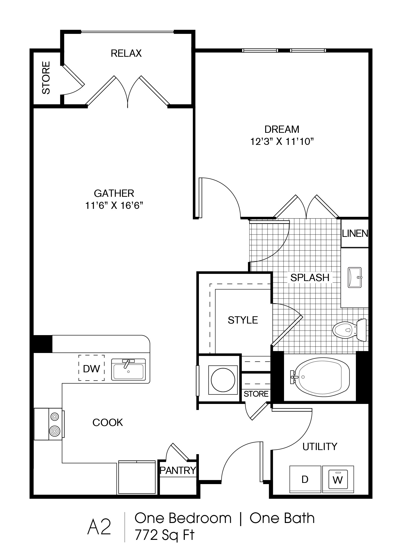 A2A floorplan layout