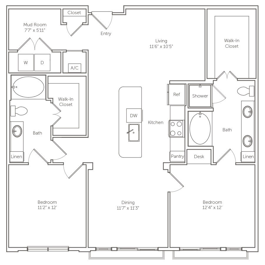 Kildeer floorplan layout