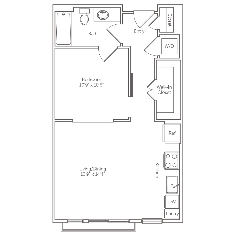 Palmetto - 603 floorplan layout