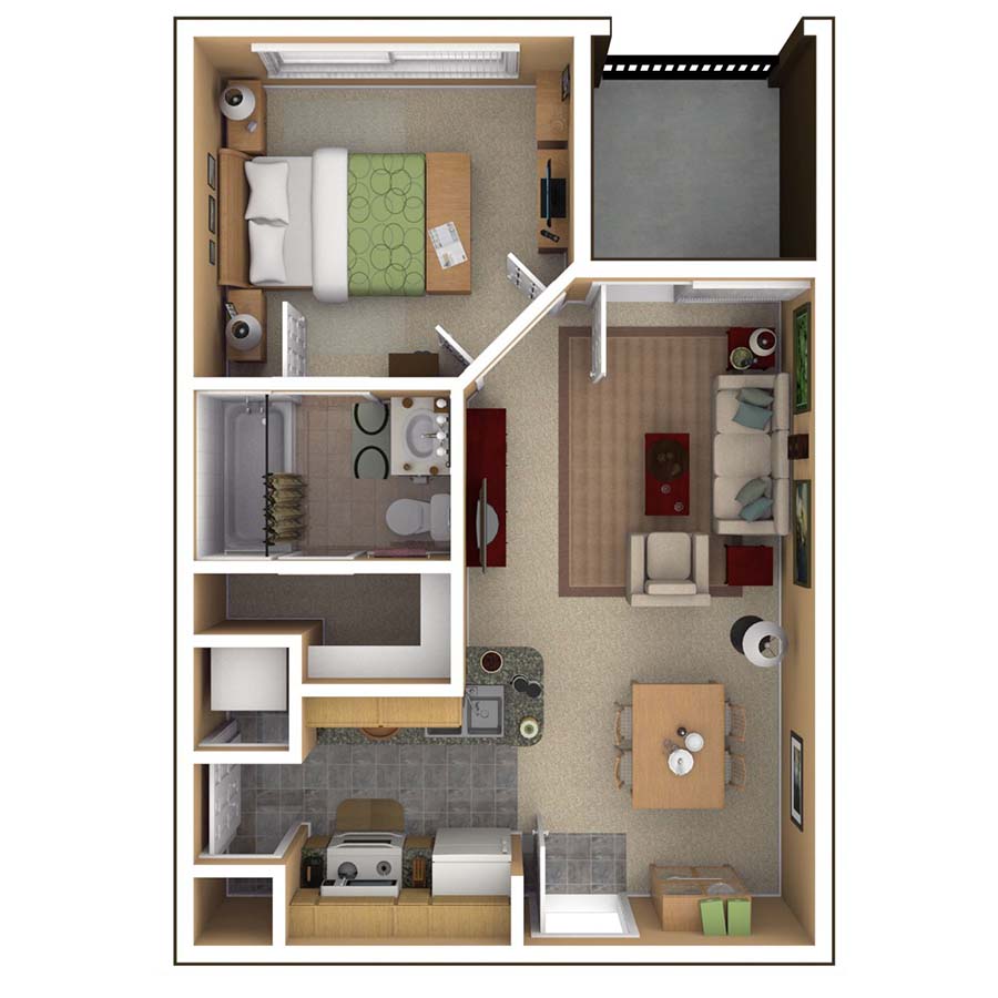 A1 - Hudson floorplan layout