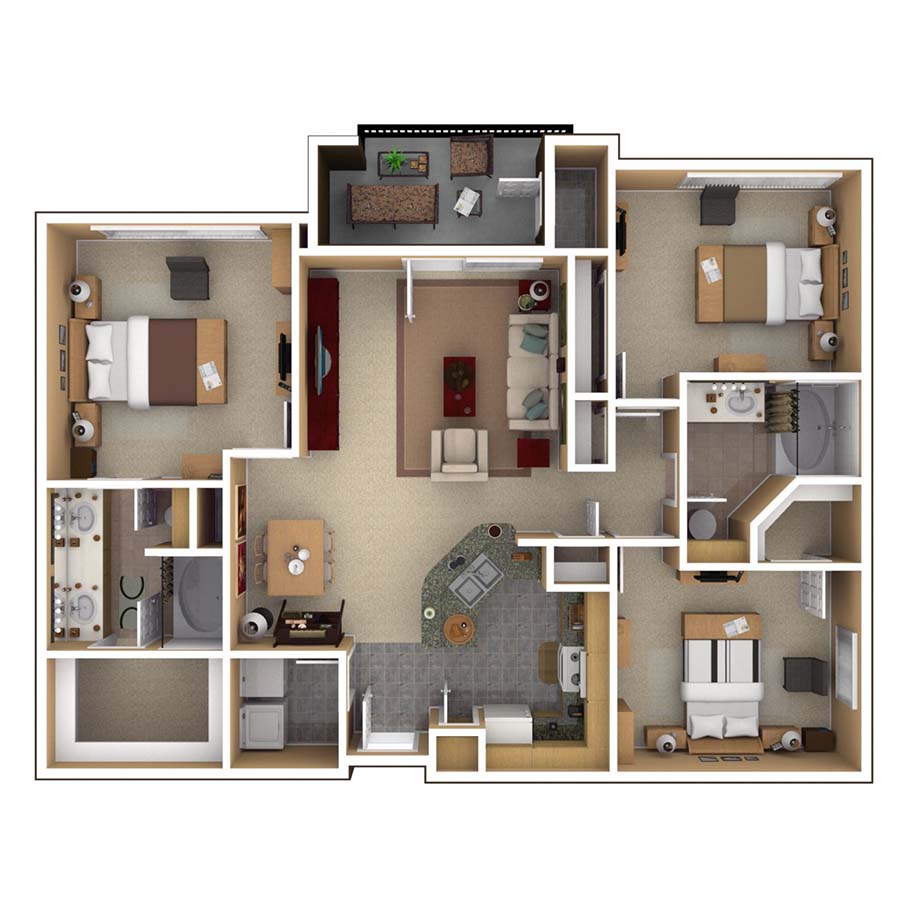 D1 - Cheasapeake floorplan layout