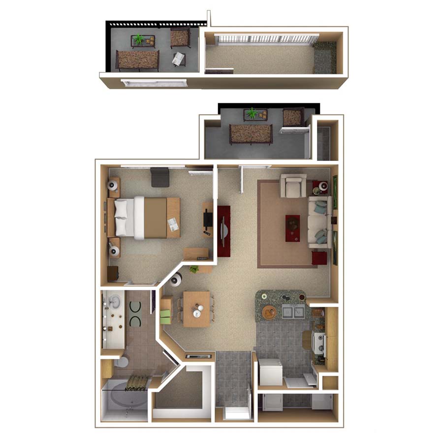 A4 - Lexington floorplan layout