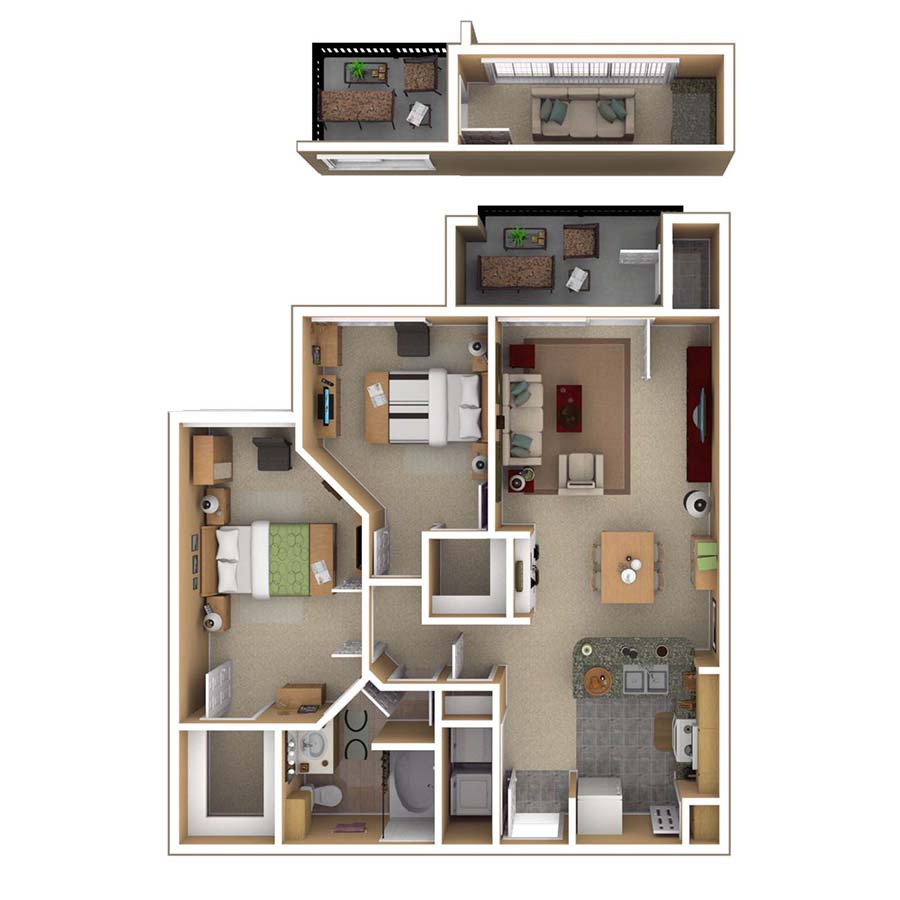 B1 - Trenton floorplan layout