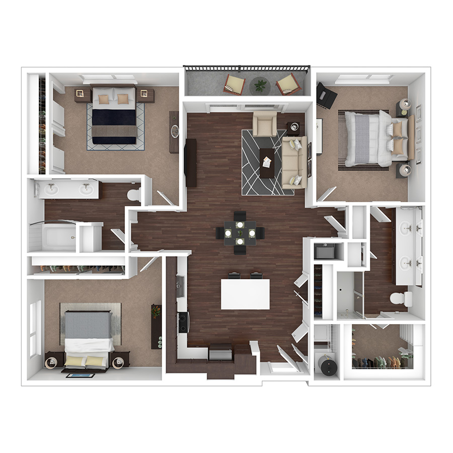 C1 floorplan layout