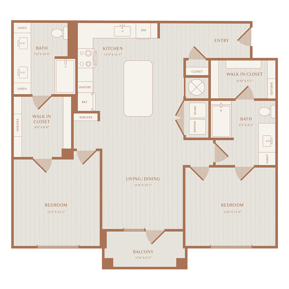 B3HC floorplan layout