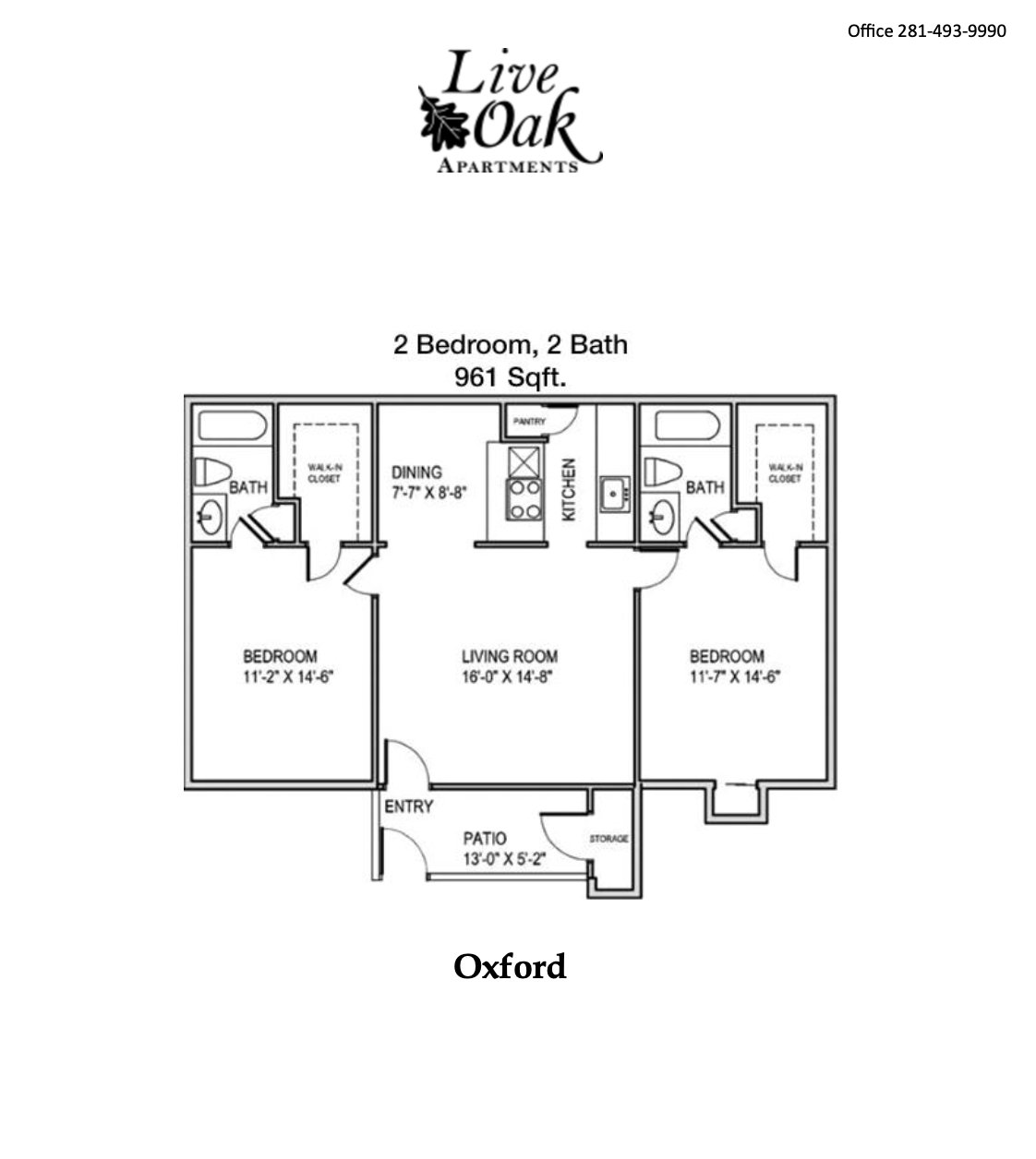 B2U floorplan layout