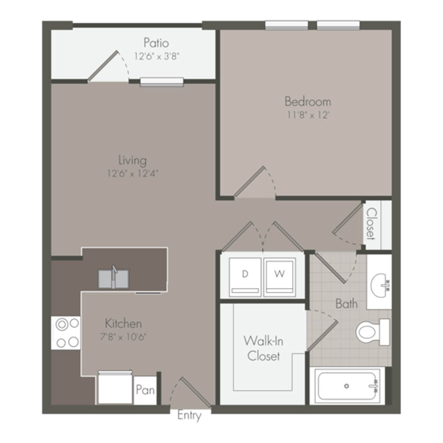 A2L floorplan layout
