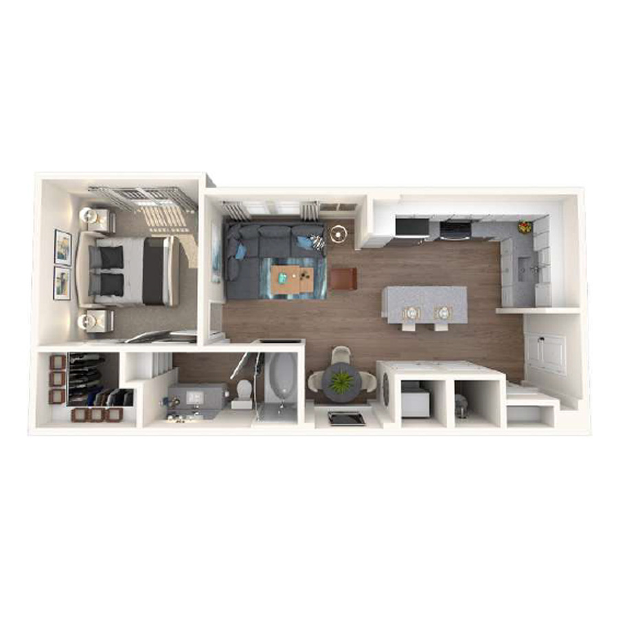 Collier floorplan layout