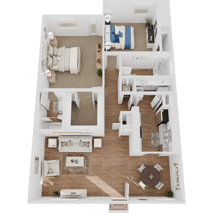 B2 floorplan layout