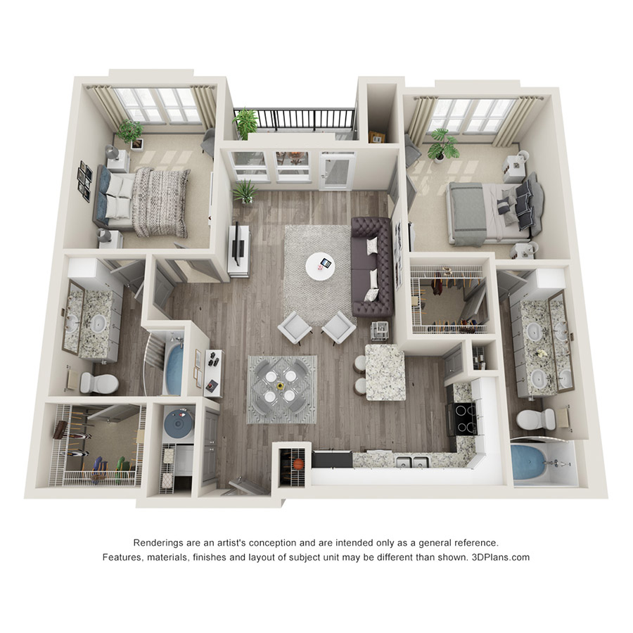 C1 floorplan layout